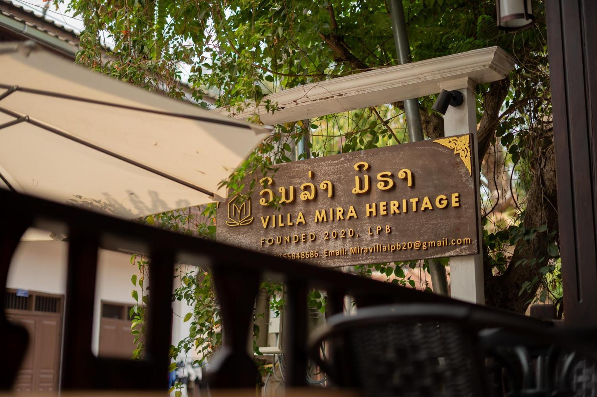 Villa Mira Heritage Luang Prabang Exterior foto
